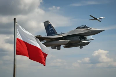 Nuovo allarme in Polonia: jet NATO in volo e drone russo in Romania